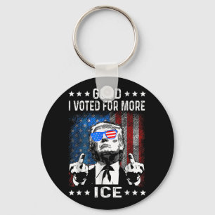 Lustig Gut Ich Wählte Mehr Eis Patriotisch  Schlüsselanhänger
