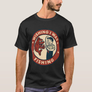 Lustig hier Fischen Fischen Fischen T-Shirt