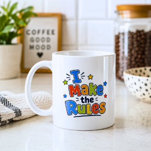 Lustig Ich Bestimme Die Regeln Kaffeetasse