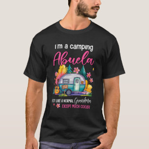 Lustig, ich bin eine Camping-Oma Camper Lagerfeuer T-Shirt