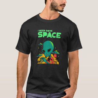 Lustig, ich brauche etwas Platz Psychische Gesundh T-Shirt
