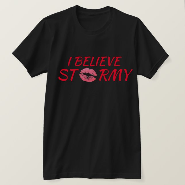 Lustig "ich glaube stürmisches " T-Shirt (Design vorne)