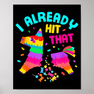 Lustig Ich Habe Den Piñata Mexiko Cinco De Ma Gesc Poster
