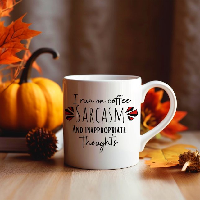 Lustig ich Laufe auf  Kaffeetasse (Von Creator hochgeladen)