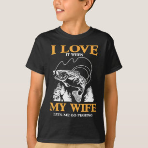 Lustig, ich liebe es, wenn meine Frau mich zum Ang T-Shirt