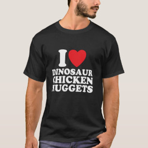 Lustig Ich Liebe Ich Liebe Dinosaurier Hähnchen-Nu T-Shirt