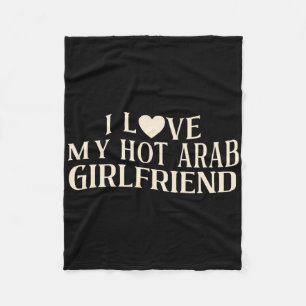Lustig Ich Liebe Meine Arabische Freundin Sarkasti Fleecedecke