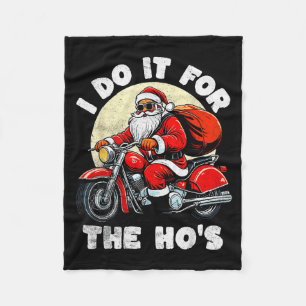 Lustig, ich mache es für die Damen Weihnachts-Bike Fleecedecke