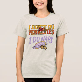 Lustig, ich mache keine Strafen, ich mache Nickerc Tri-Blend Shirt