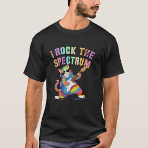 Lustig, ich ROCKIER DAS SPEKTRUM Autismus Mama Pap T-Shirt