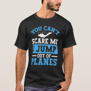 Lustig, ich springe für Skydivers und Fallschirmsp T-Shirt