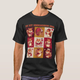 Lustig in meiner Erdhörnchen-Ära Fußball Glücklich T-Shirt
