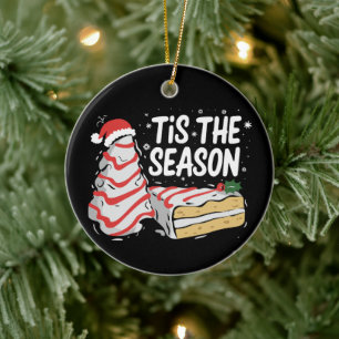 Lustig ist die Saison Weihnachtsbaum Torten Debbie Keramik Ornament