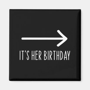 Lustig ist ihr Geburtstag passende Party Magnet