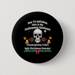 Lustig ist mein Halloween-Erntedankfest Weihnachte Button
