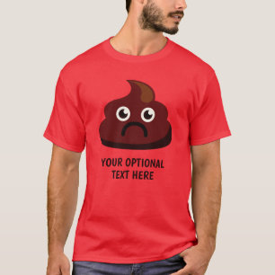 Lustig KACKEN Sie kundenspezifische Text-Shirts u. T-Shirt