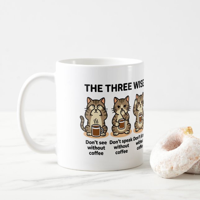Lustig  kaffeetasse (Mit Donut)