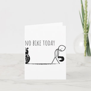 Lustig kein Fahrrad heute  Karte