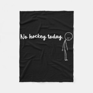 Lustig Kein Hockey Heute _4  Fleecedecke