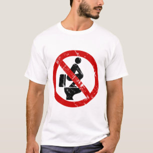 Lustig KEINE Füße auf dem Seat ⚠ thailändischen T-Shirt