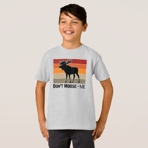 Lustig: Keine Mucks mit mir Retro T-Shirt
