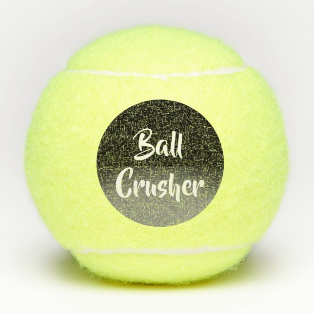 Lustig klatschen Sie Tennisbälle (Vorderseite)