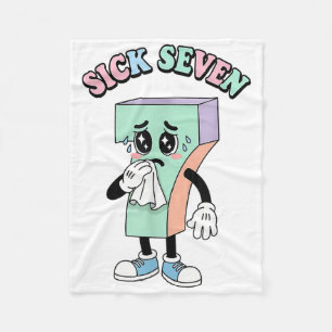 Lustig Krank Sieben 67 Kawaii Sechs Sieben Cute Fü Fleecedecke