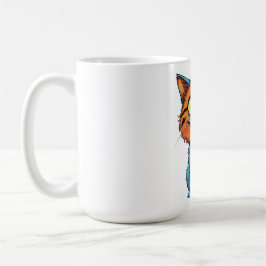 Lustig - Lächelnde Katze - Kaffeetasse