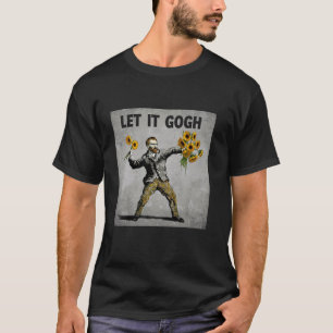Lustig Lass es Gogh Vincent Van Gogh Sternennacht T-Shirt