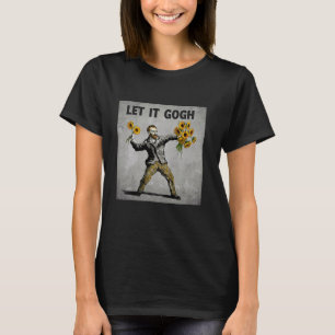 Lustig Lass es Gogh Vincent Van Gogh Sternennacht T-Shirt