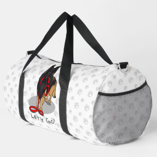 Lustig Los geht's! Belgischer Tervuren (original) Duffle Bag