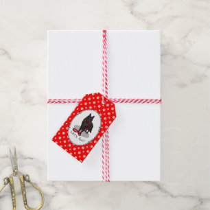 Lustig Los geht's! Spaziergang Belgischer Schäferh Geschenkanhänger