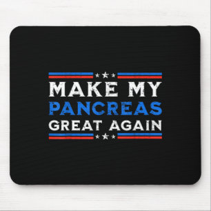 Lustig Mach Bauchspeicheldrüse groß für Diabetes-B Mousepad