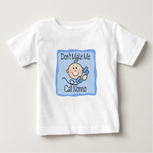 Lustig machen Sie mich Anruf Nonno nicht Baby T-shirt