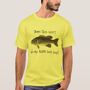 Lustig "macht dieses Shirt meinen Bass-Blick groß
