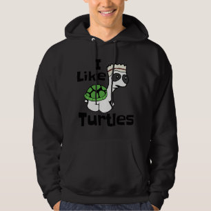 Lustig mag ich Schildkröten mit Süßen Cartoon-Baby Hoodie