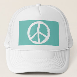 lustig malerisch PEACE SYMBOL | Trucker Hat Truckerkappe