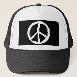 lustig malerisch PEACE SYMBOL | Truckerkappe