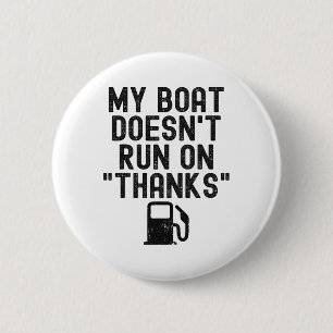 Lustig Mein Boot läuft nicht mit Danke Segeln für Button