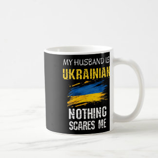 Lustig Mein Mann ist Ukrainer Nichts schreckt mich Kaffeetasse