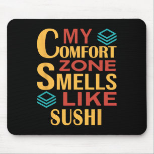 Lustig Mein Wohlfühlbereich Riecht Nach Sushi Mousepad