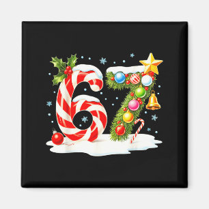 Lustig Nett Unartig 6 7 Weihnachten 67 Meme Xmas J Magnet