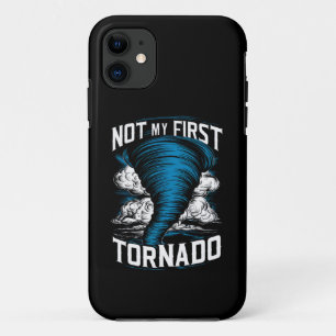 Lustig Nicht Mein Erster Tornado Retro-Sturmjäger Case-Mate iPhone Hülle