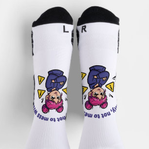 Lustig, nicht mit Frauensocken herumzuspielen Socken