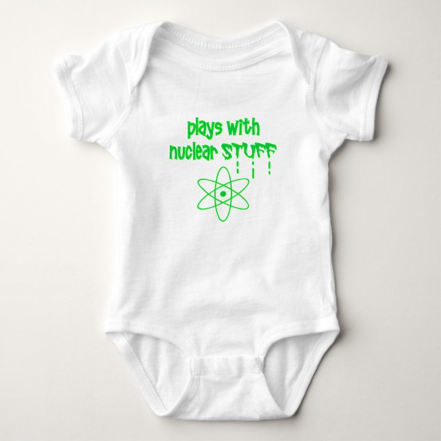 lustig nuklear baby strampler (Vorderseite)