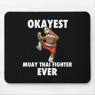Lustig Okayester Faultier Kämpfer Aller Zeiten - M Mousepad