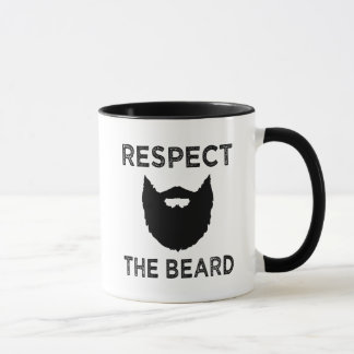 Lustig Respekt die der Bartkaffee-Tasse Männer Tasse