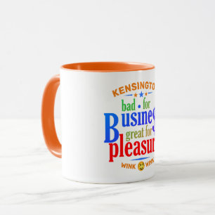 LUSTIG Schlecht fürs Geschäft, großartig fürs Verg Tasse