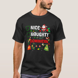 Lustig Schöne Unartige Dominikanische Familien Män T-Shirt