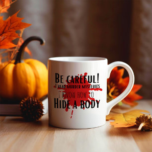 Lustig Sei Vorsichtig Ich Lese Mordmystery Kaffeetasse